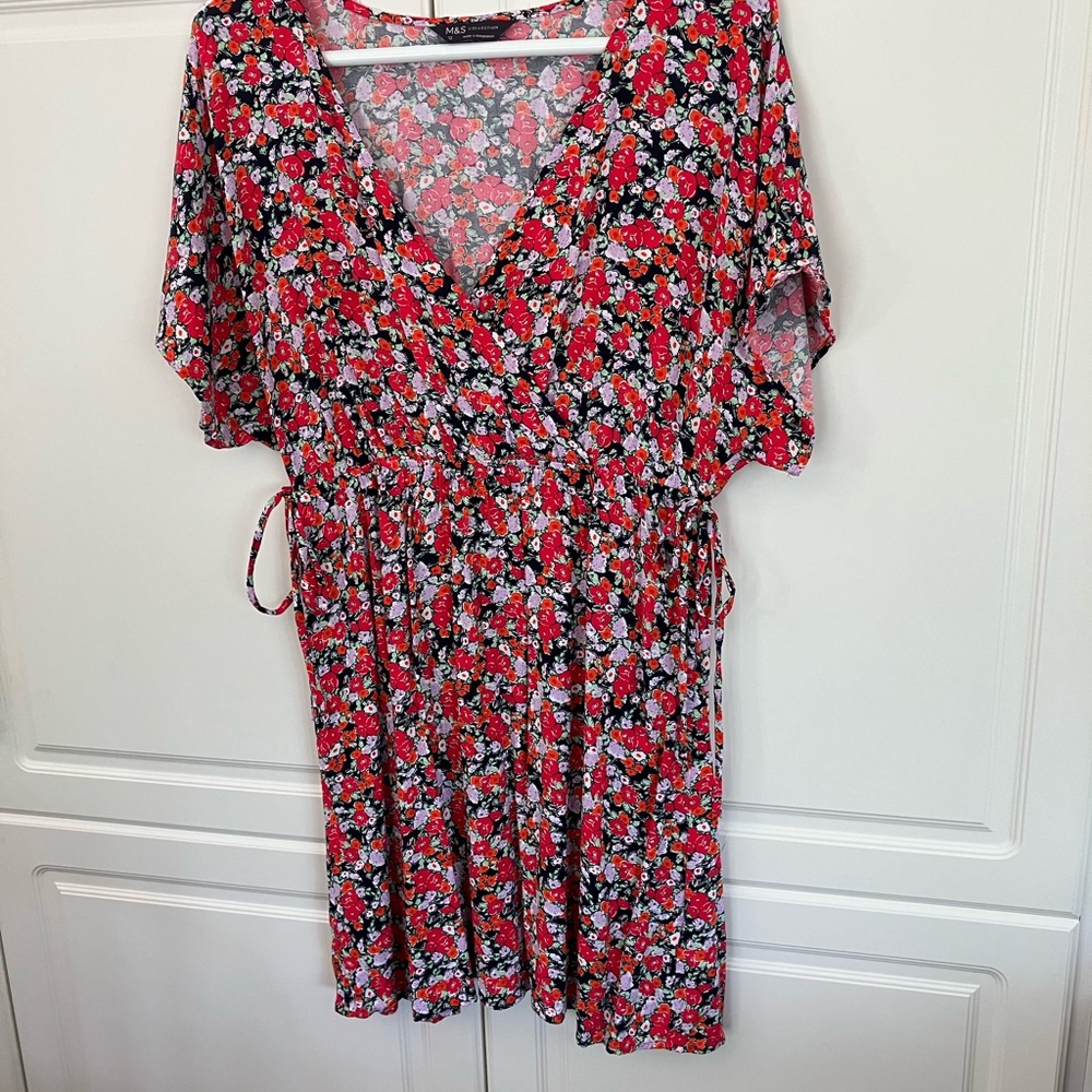 Floral print dress